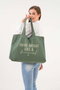 Zoozie Bags Bolsa de lona Verde